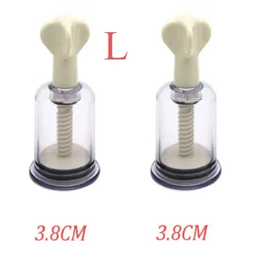 Nipple Sucker Enhancer with Nipple Clips Clitoral Pleasure Tool
