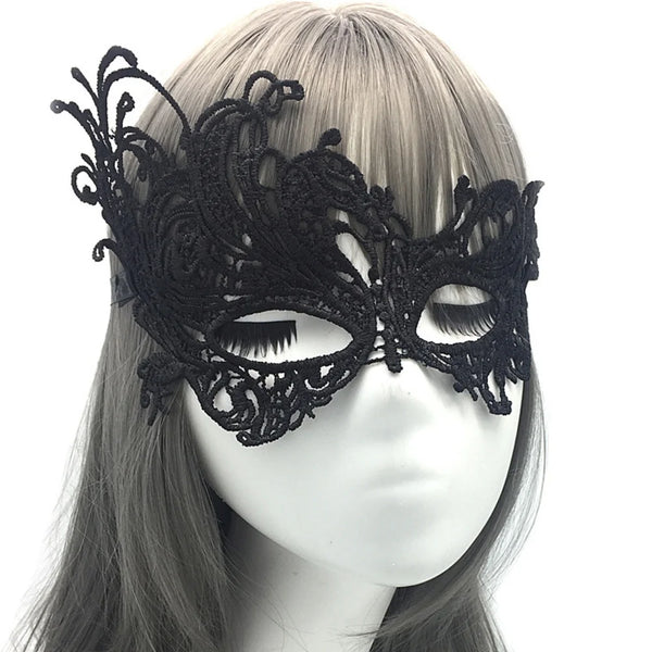 Mask Black Lace Mask