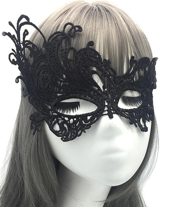 Mask Black Lace Mask