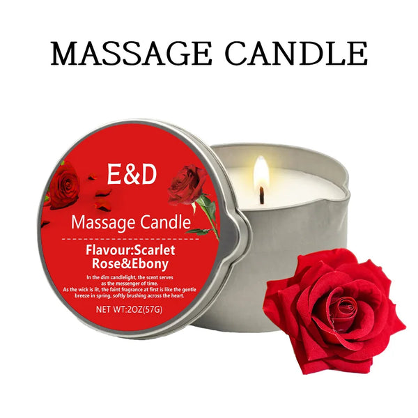 Massage Oil Candle, for Stress Relief and Skin Moisturizing
