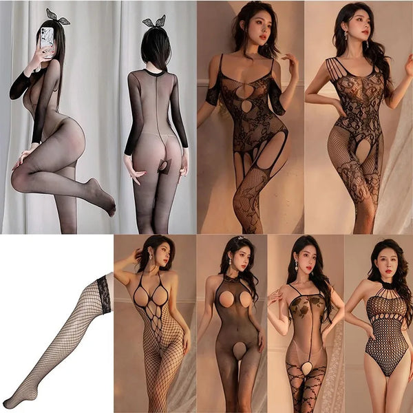 Lingerie Tight bow hollow out