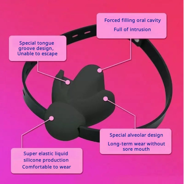 Bdsm Mouth Gag Bondage Mouth Belt Slave Ball Erotic Sex Toys