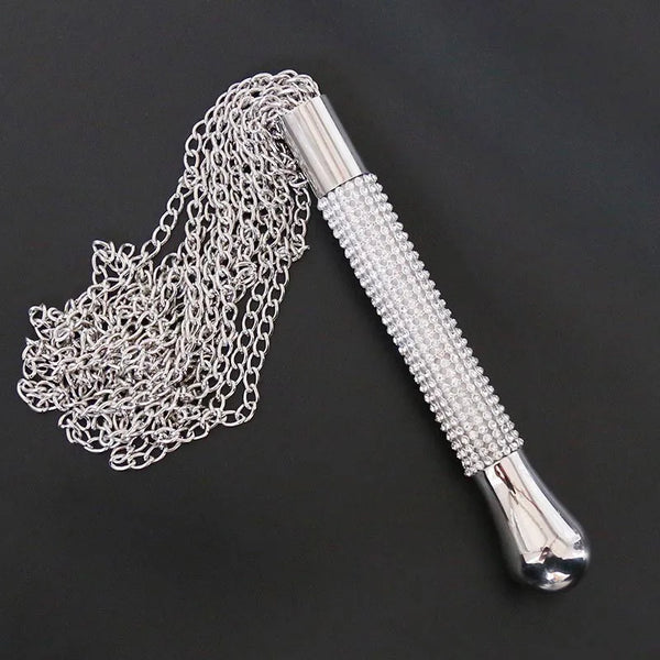 BDSM Metal Chains Whip Flogger Ass Spanking