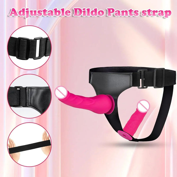 Double-Ended Dildo Strap-On