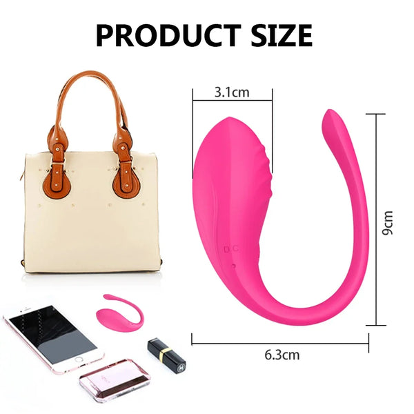 Wireless Bluetooth Dildo Vibrator Egg