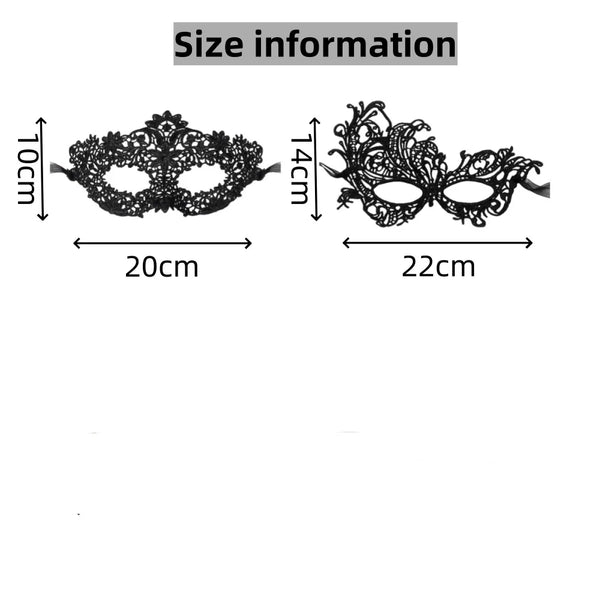 Mask Black Lace Mask