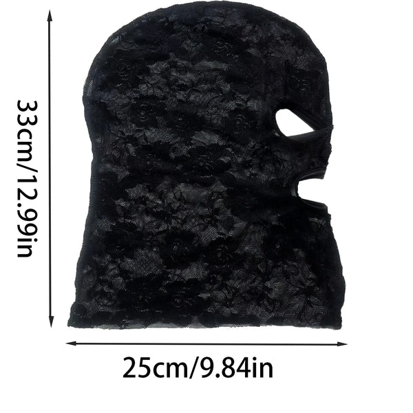 Unisex Full Face Venetian Gothic Lace Mask