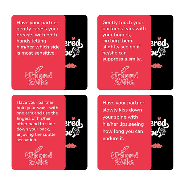 Whispered & Vibe Couple Reconnection Cards