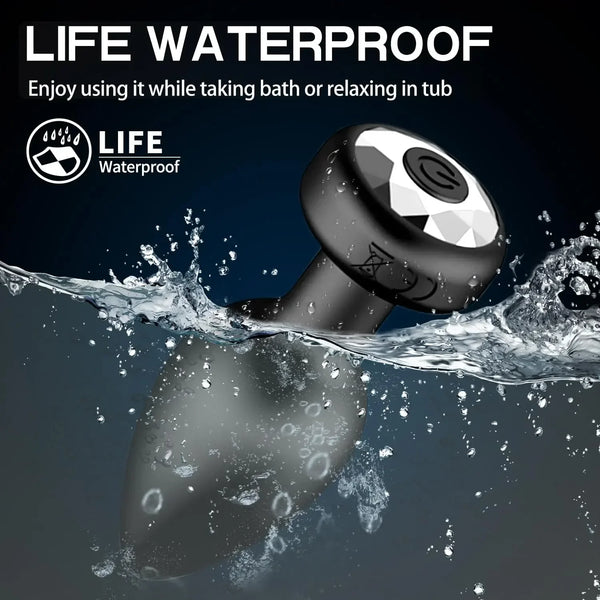 Anal Vibrator Wireless Remote Control Butt Plug