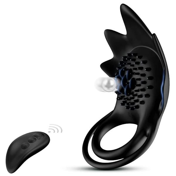 Cock Ring Vibrator Double Ring