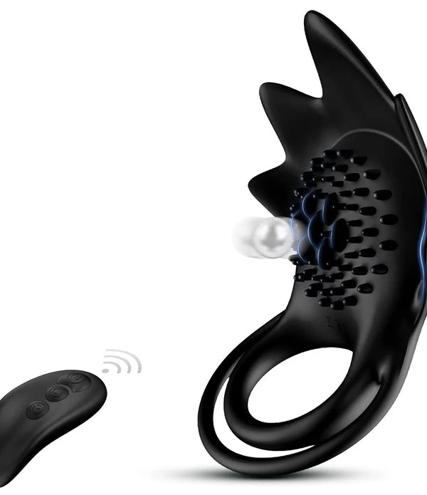 Cock Ring Vibrator Double Ring