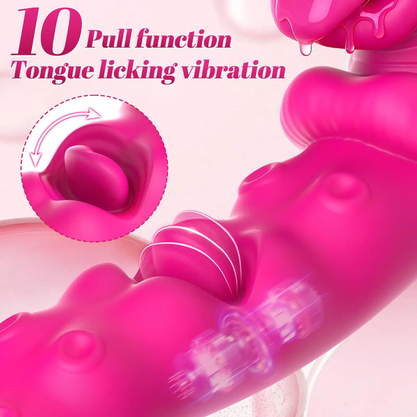 3 in 1 Tongue Licking Vibrator