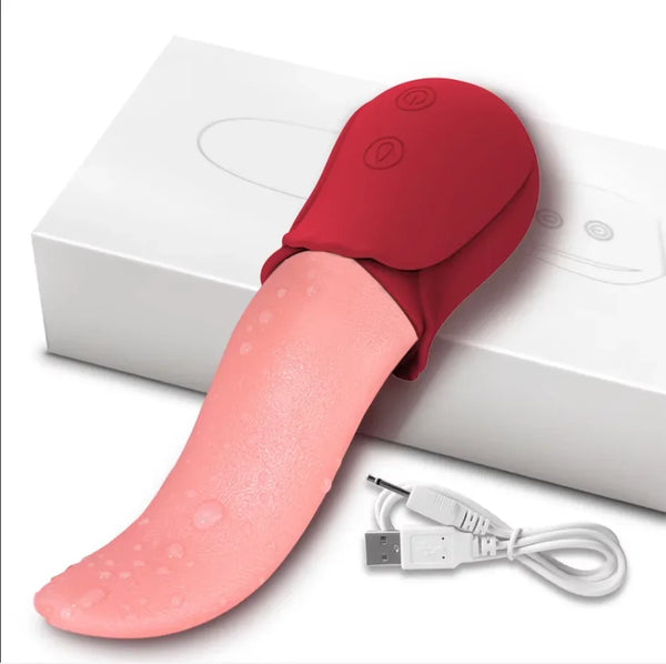 Powerful Sucking Rose Vibrator