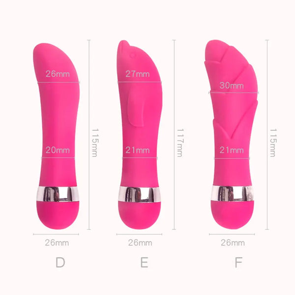 G Spot Clitoris Stimulator Anal Butt Plug Bullet