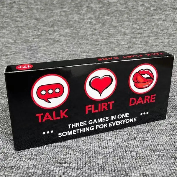 3 in 1 Couples Date Night Card Game