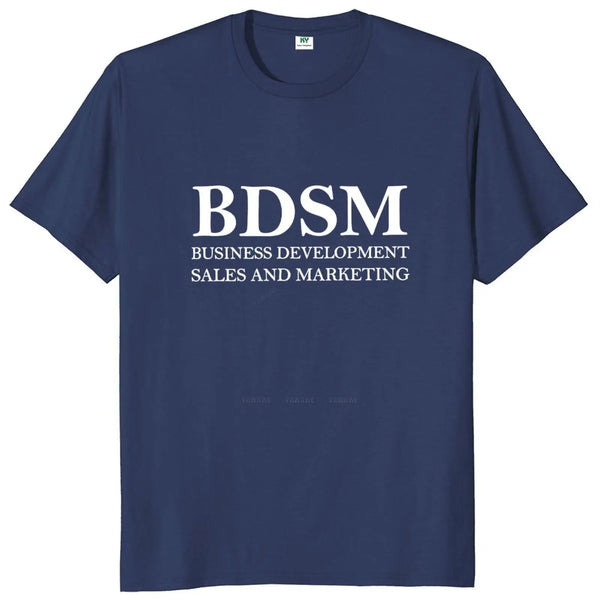 BDSM  T Shirt Adult Humor Slang BDSM Puns Tops Casual Cotton Unisex T-shirt