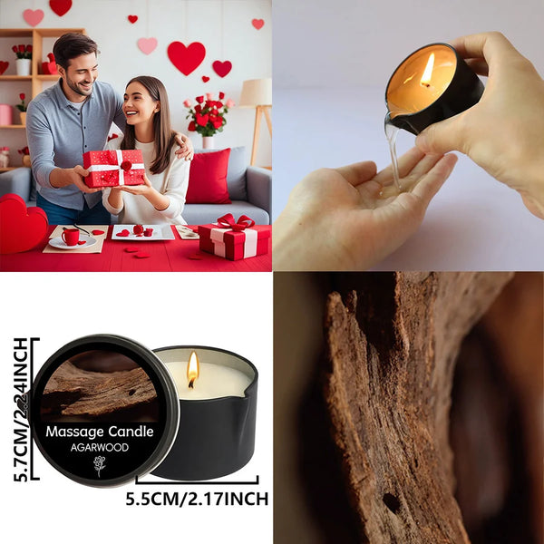 Massage Candle - for Relaxing Oil Therapy