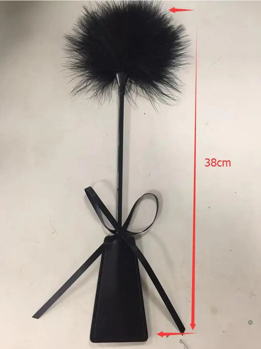 Leather Spanking Butt Paddle Slap Clap Flap Whip