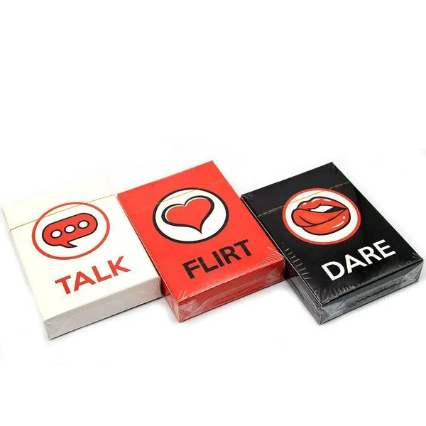 3 in 1 Couples Date Night Card Game