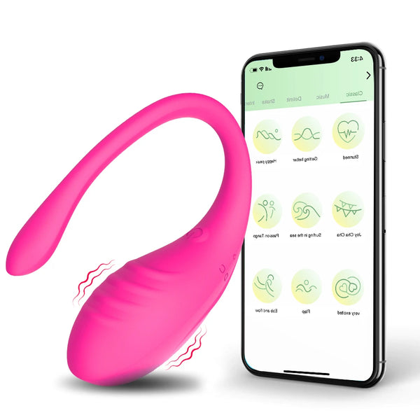 Wireless Bluetooth Dildo Vibrator Egg