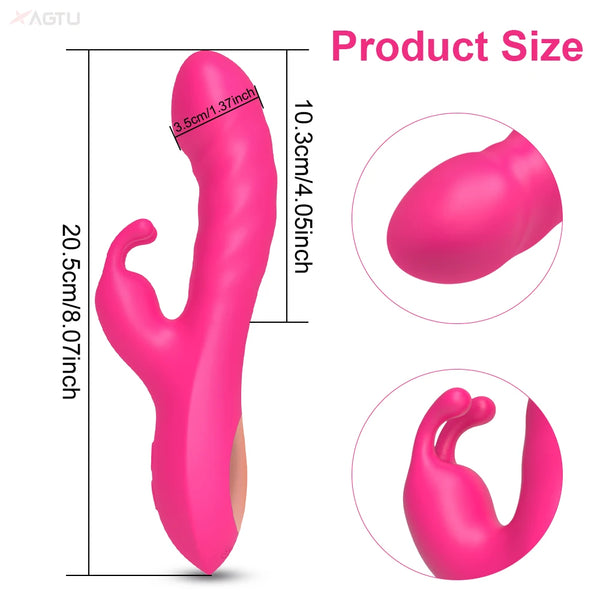 2 in1 G Spot Rabbit Vibrator