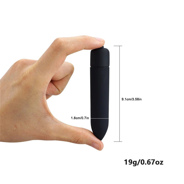 G Spot Clitoris Stimulator Anal Butt Plug Bullet