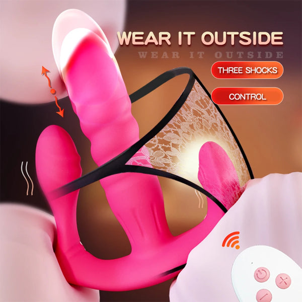 3 in 1 Panties Vibrator