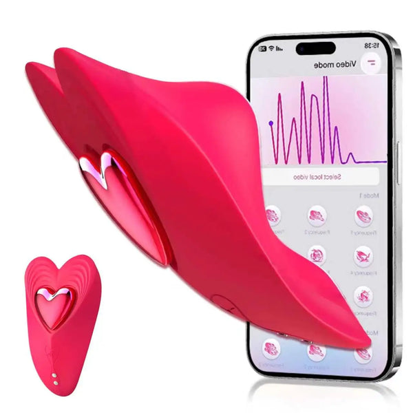 APP-Controlled Wearable Couple's Vibrating Panties