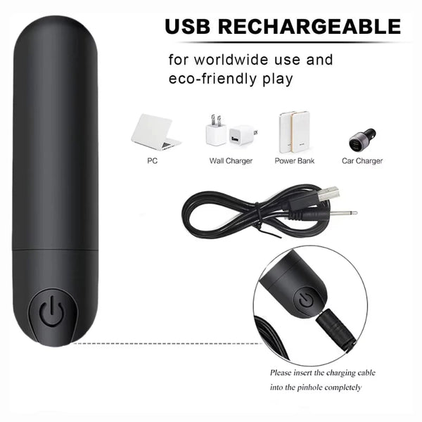 Powerful Remote Control Wearable Vibrator Bullet Mini Vibrator