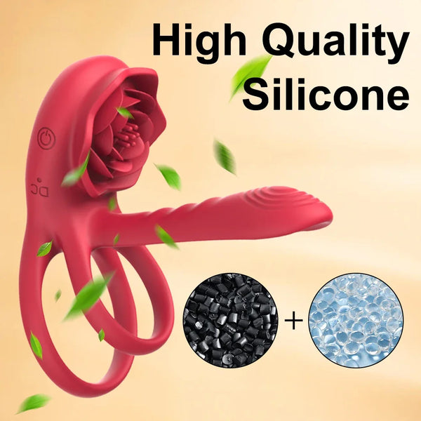 Remote Control Cock Ring G-Spot Clitoris Stimulator