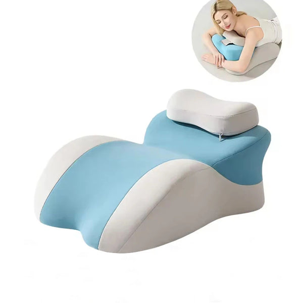 Wedge Pillow for Adult Play Butt Cushion for Couples Intimacy Pillow Memory Foam for Couples&Pregnancy Removable Washable Cover