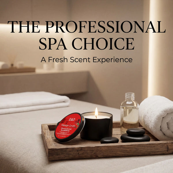 Massage Oil Candle, for Stress Relief and Skin Moisturizing