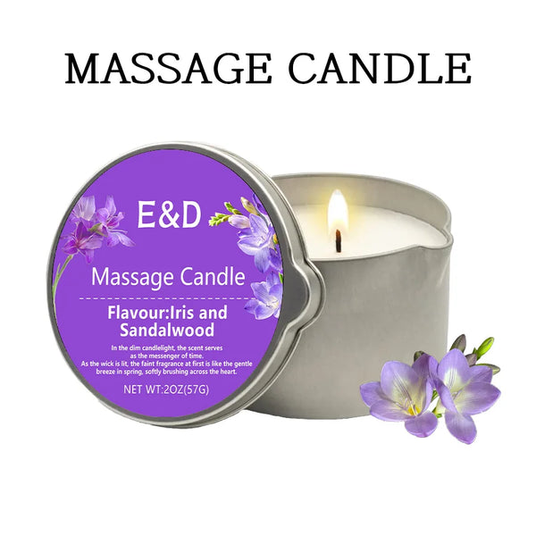 Massage Oil Candle, for Stress Relief and Skin Moisturizing