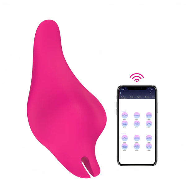 9 Modes Low Noise Wearable Vibrator Silicone Clitoral Stimulator Bluetooth
