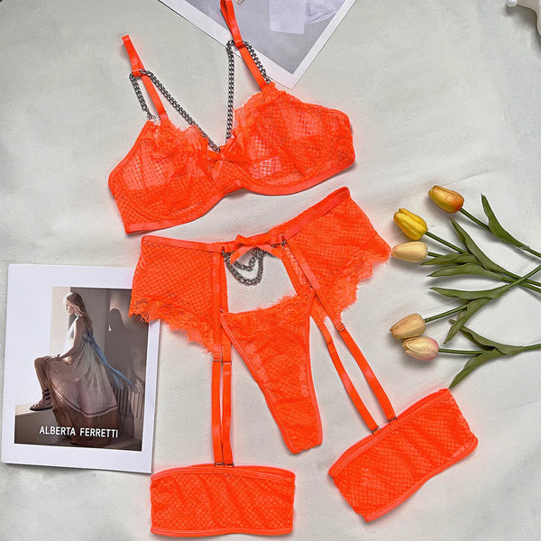 Bras Sets Lace Garter