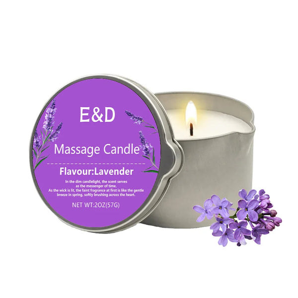 Massage Oil Candle, for Stress Relief and Skin Moisturizing