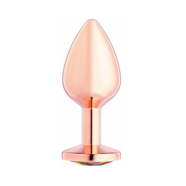 Cloud 9 Gems Silver Chromed Anal Plug Medium