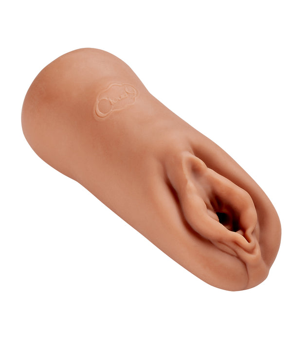 Cloud 9 Personal Double Ended Ribbed Stroker Beige