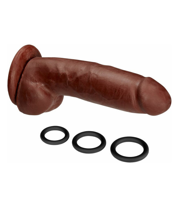 Cloud 9 Dual Density Real Touch 7 inches with Balls Tan