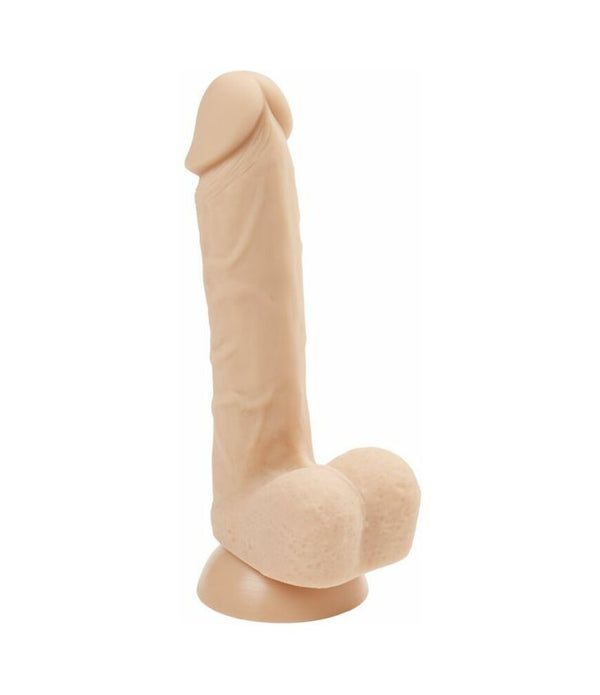 Cloud 9 Dual Density Real Touch 7 inches Dong without Balls Brown