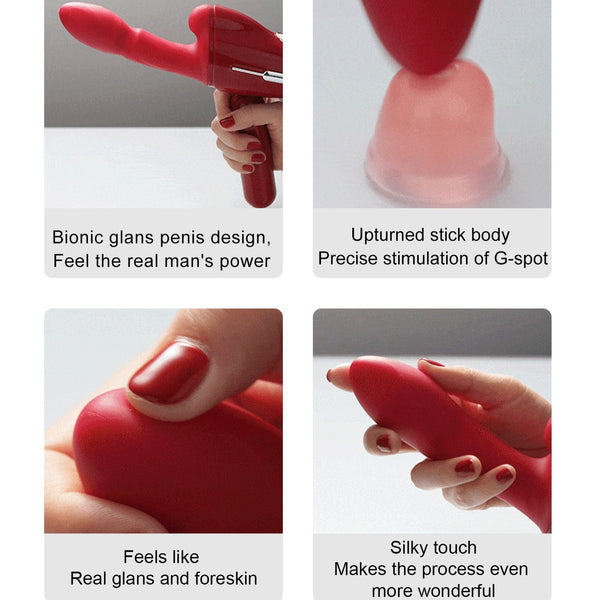 Hand-Free Thrusting & Rotating Sex Machine Remote Controlled